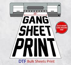 DTF Gang Sheets